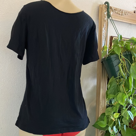 Shirt Black with Red White Blue Design Jack Daniel’s American Made and 3 Stars - Picture 6 of 7